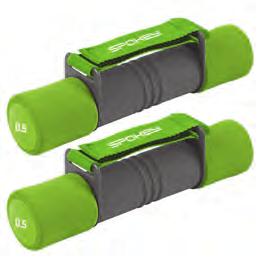 Spong II DUMBBELL WEIGHT SET ZESTAW HANTLI pokryte miękką,