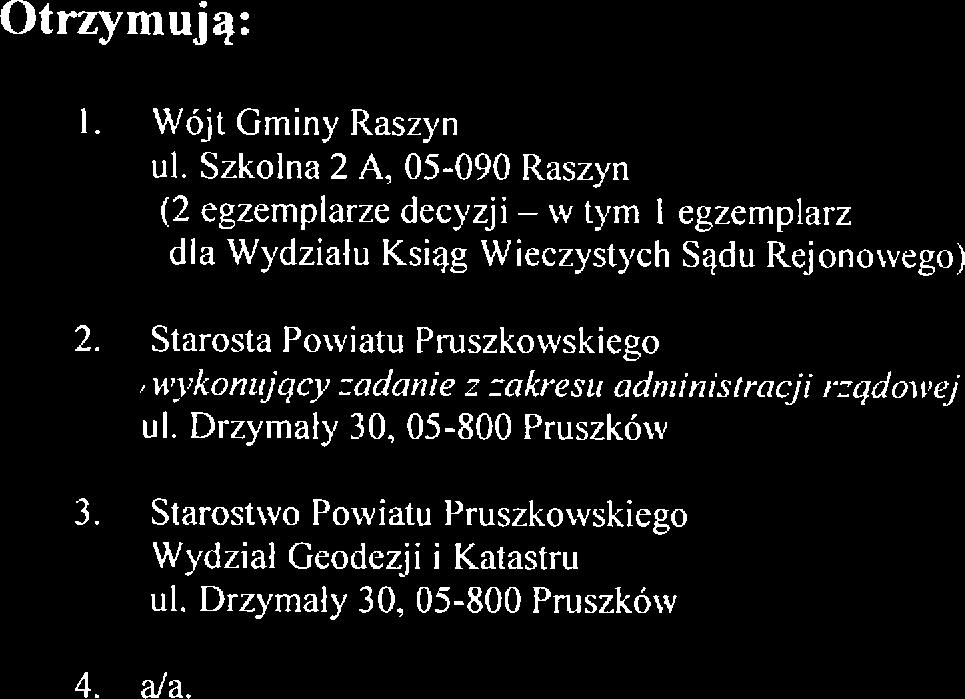 ,) nieruchomość zajęta pod część ulicy Wirażową (dawna droga nr 0124003) w łniejscowości Puchały, gmina Raszyn, stanowiąca działkę nr 2 12/9 o powierzchni 386 m: z obrębu Puchały, stała się z dniem l