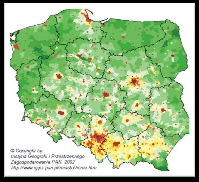 2000 Gniazdowanie ptaków Inne obszary