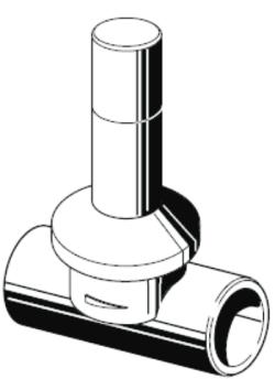 aquatherm green pipe ZAWÓR ODCINAJĄCY (wersja podtynkowa z