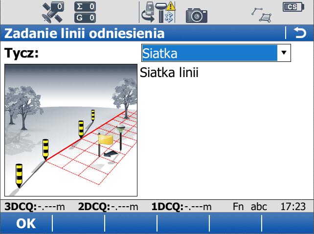 Viva aplikacje pakietu Worksite+ Aplikacje standardowo dostarczane w instrumentach/kontrolerach Leica Geosystems Tyczenie osi (Mierz -> Tyczenie+ ->Tyczenie osi) Metody