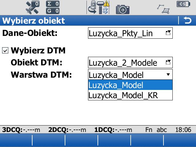 Viva aplikacje pakietu Worksite+ Aplikacje standardowo dostarczane w instrumentach/kontrolerach Leica Geosystems Tyczenie osi + DTM (Mierz -> Tyczenie+ ->Tyczenie osi) Przy uruchamianiu aplikacji