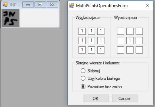 3-25 Ćwiczenie 4 Utworzono obraz 50x50 z inicjałami