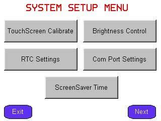 Diagnostyka terminali serii NQ Rozdział 7-4 7-4-2 Konfiguracja systemu (System set-up)