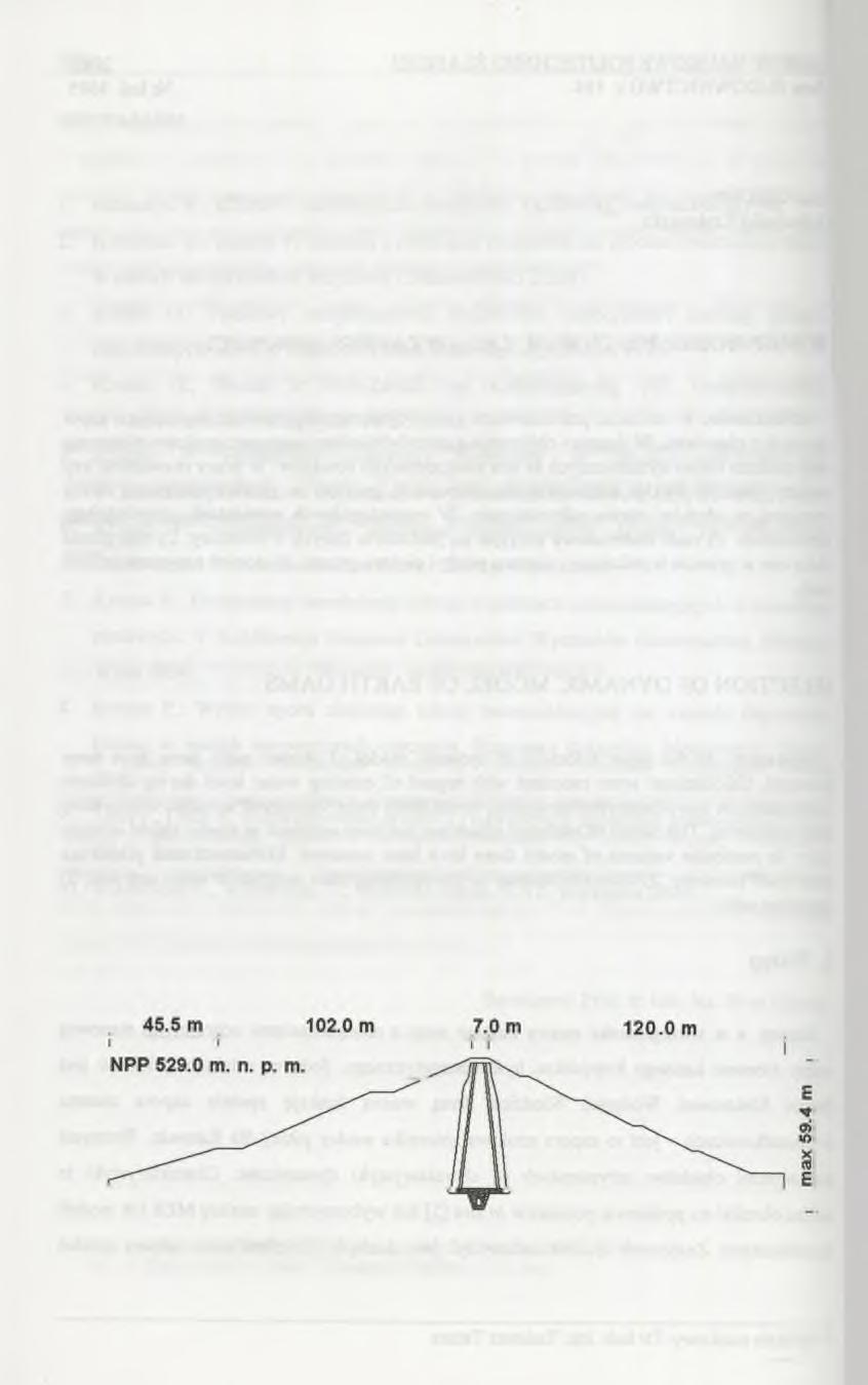 212 P. Kuboń dynamicznych na konstrukcje zapór, w szczególności na stateczność korpusu zapoiy i możliwość pojawienia się zjawiska upłynnienia gruntu (liquefaction).