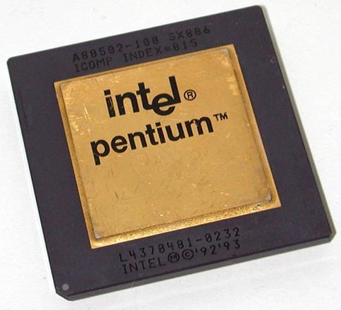 PENTIUM rzadki błąd w operacji dzielenia zmiennopozycyjnego