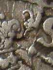 Bardzo ciekawe jest to, że monety z roku 1615 znane są tylko z wybicia identycznym stemplem, który ma defekt w pobliżu ozdobnika.