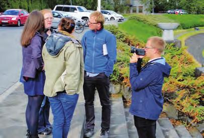 Projekt badawczy Oral History dziedzictwo kulturowe Polski i Islandii uchwycone w ludzkich słowach Uczestnicy projektu badawczego od 16 do 26 sierpnia nagrywali wywiady z Polakami mieszkającymi na