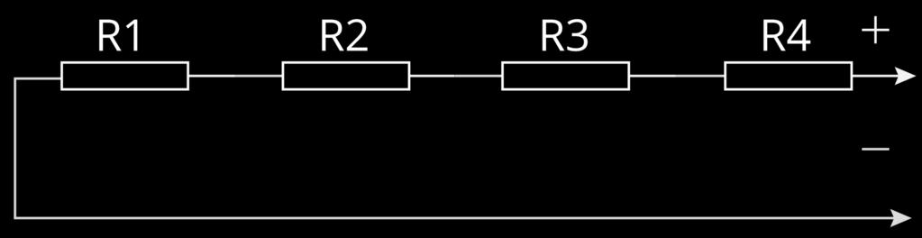 Szeregowe łączenie oporników Przez wszystkie oporniki połączone szeregowo płynie prąd o takim samym natężeniu: I 1 =I 2 =I 3 =.