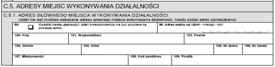 Podatnik prowadzi Działalność gospodarcza rejestruje dokonywany