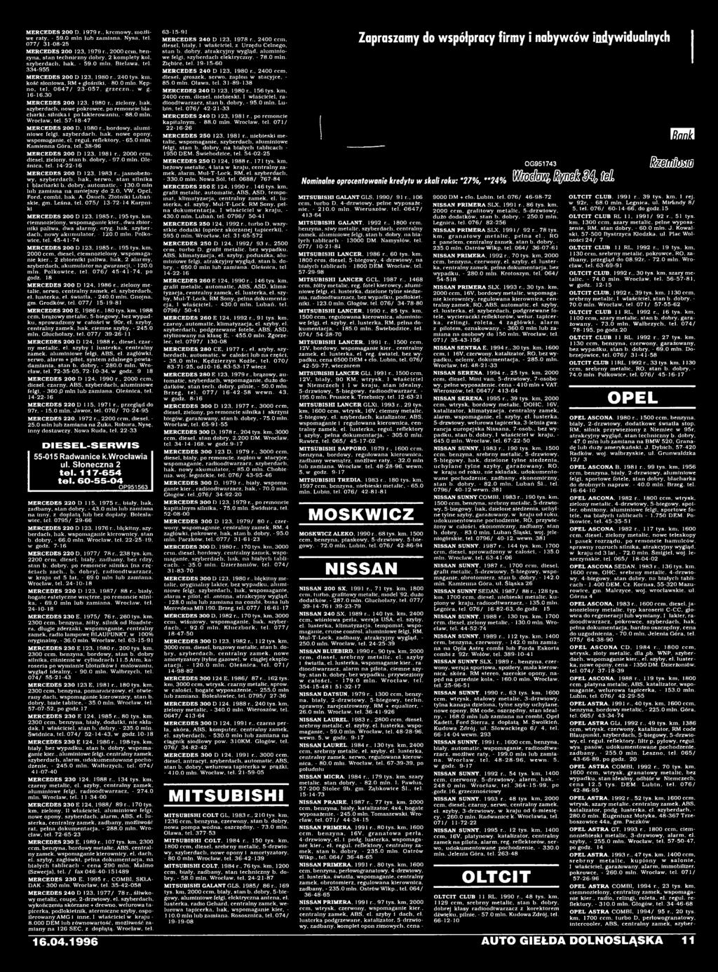 . Jasnobeżowy. szyberdach, hak, serwo, stan silnika i blacharki b. dobry, autoinatic. - 130.0 min lub zamiana na mniejszy do 2.0. VW, Opel, Ford, combi, hak. A. Osuch. Złotniki Lubańskie, gm.