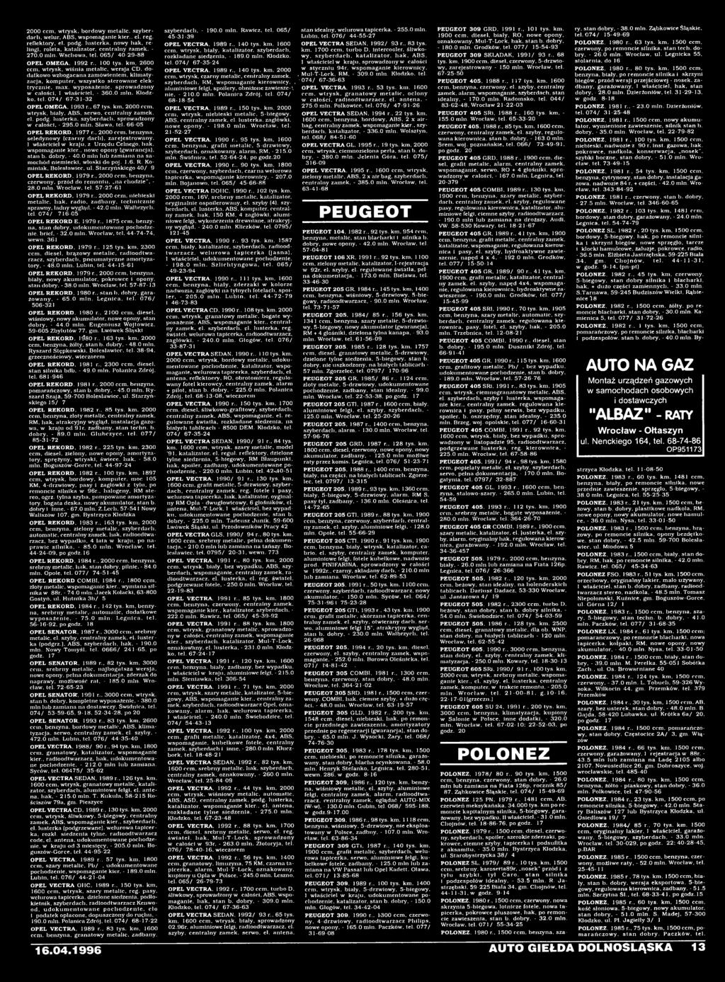 benzyna, seledynowy (czarny dach), zarejestrowany. 1 właściciel w kraju, z Urzędu Celnego, hak, wspomaganie kier., nowe opony (gwarancja), stan b. dobry, - 40.