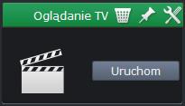 Po kliknięciu na pinezkę zmieni ona wygląd na Urządzenie nie przypięte: Urządzenie przypięte: Aby przypiąć scenę