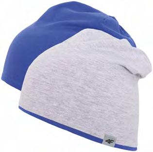 J4Z17-JCAM118 BOY'S CAP 50 52 - materiał: 100% akryl - podszewka: 100% poliester micropolar - fabric: 100% acrylic - lining: 100% polyester micropolar 29,99 PLN szary melanż 1948 gray