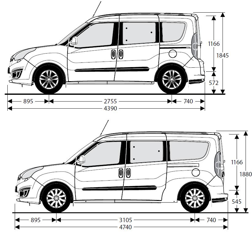 Tour Van L1/L2H1