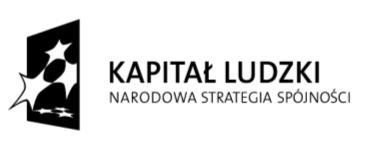 UMOWA NR RARR/CRP/ /2017/ NA OTRZYMANIE PREFERENCYJNEJ POŻYCZKI w ramach Programu Operacyjnego Kapitał Ludzki Priorytet VI Rynek pracy otwarty dla wszystkich Działanie 6.