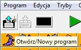 Otwieranie programu Na pasku narz dzi naciskamy ikon dyskietki z