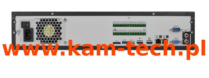 MONITORING IP > rejestratory IP > 64 kanałowe > Zdalna obsługa ustawień parametrów nagrywania kamer (wybrane modele) Wyszukiwanie i konfiguracja kamer IP w sieci Obsługa PTZ i pozycjonowania 3D z