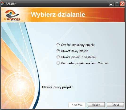 Oprogramowanie SCADA jakim jest Control Maestro jest zaawansowanym systemem W tym rozdziale poprzednim kroku serwer OPC.