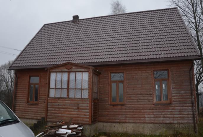 Remont świetlicy wiejskiej w miejscowości Bronka Zadanie obejmowało: wymianę pokrycia dachowego wymianę stolarki