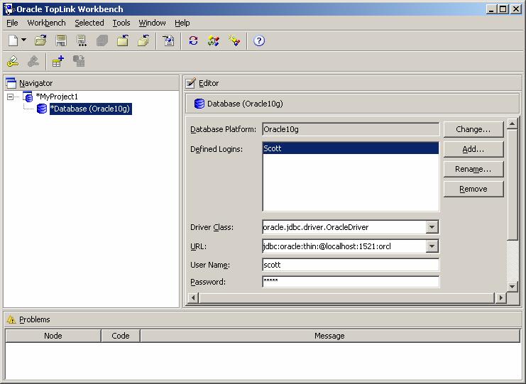 Definiowanie odwzorowań obiektowo-relacyjnych (Workbench( Workbench)