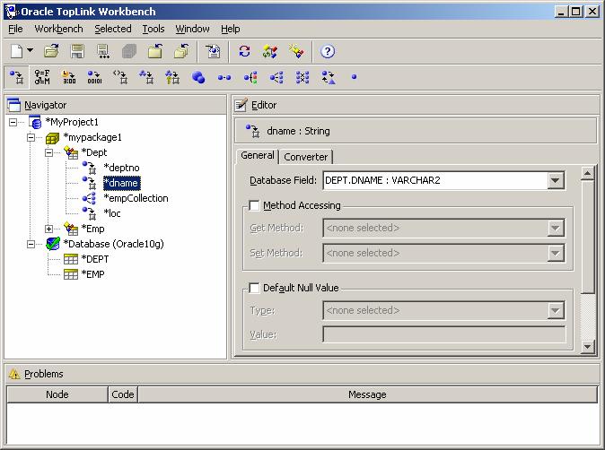 Definiowanie odwzorowań obiektowo-relacyjnych (Workbench( Workbench)