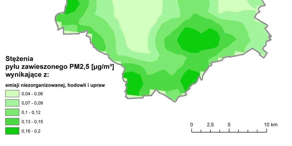 kalendarzowy ze źródeł emisji