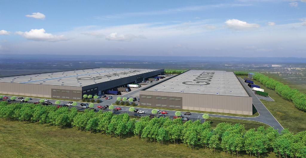 Goodman Sosnowiec Logistics Centre Tereny pod planowaną inwestycję magazynową ++ Do 22 588 m2 powierzchni magazynowej szytej na miarę dostępnej do natychmiastowego wybudowania ++ Dostępne ekonomiczne