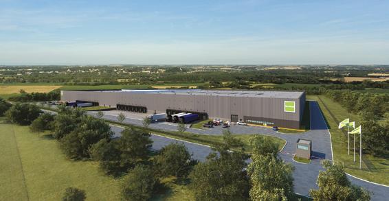 Goodman Poznań Logistics Centre Magazyny do wynajęcia oraz tereny pod planowaną inwestycję magazynową + + 30 631 m 2 do wynajęcia od 3 kwartału 2017 roku + + 5 050 m 2 powierzchni magazynowej