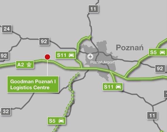 pracowniczej + + Centrum logistyczne jest świetnie połączone z Niemcami, centralną Polska oraz Warszawą ul. Brzozowa 7, 64-320 Niepruszewo, Polska Dariusz Proniewicz, +48 601 446 366 dariusz.