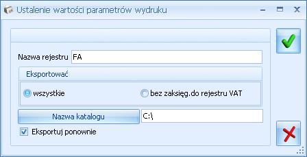 Str. 124 Moduł Faktury v. 2012 Każdy wyeksportowany dokument otrzymuje na liście w kolumnie Status znaczek E.