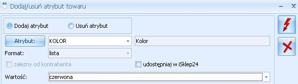 Podręcznik Użytkownika systemu Comarch OPT!MA Str. 29 Wszystkie funkcje działają dla towarów zaznaczonych na liście. Pierwsza jest związana ze zmianą grup na kartach towarów.