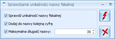 Str. 30 Moduł Faktury v. 2012 o Skróć nazwę do parametr aktywny po zaznaczeniu opcji Kopiuj nazwę. Pozwala określić długość kopiowanej nazwy.