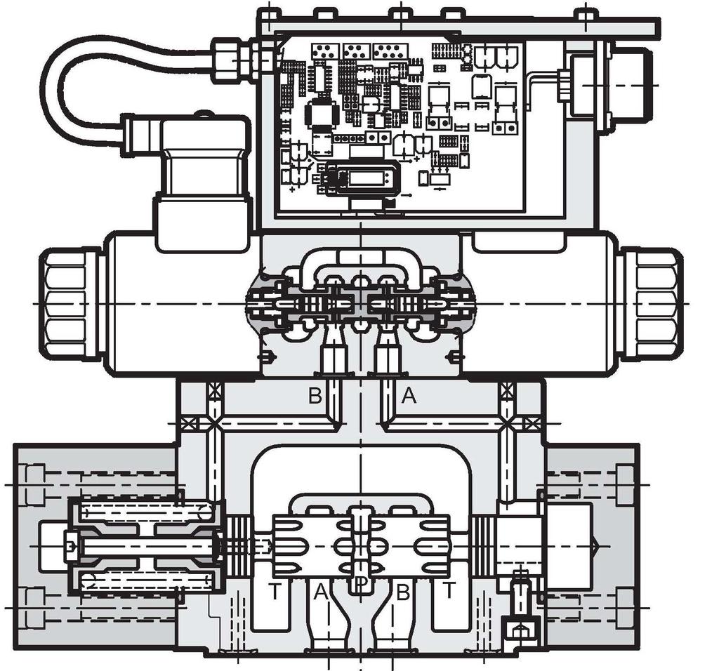 Rozdzielacz proporcjonalny sterowany pośrednio ze zintegrowaną elektroniką typ USE10 WN 10 do 5 Ma do 10 dm /min KR KLOGOW - INSRUKCJ OSŁUGI WK 4 690 09.