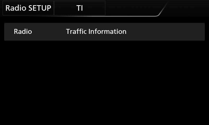 hhtryb informacji o ruchu na drogach jest ustawiony. ÑÑPo rozpoczęciu biuletynu o ruchu na drogach Ekran z informacjami o ruchu drogowym pojawi się automatycznie. hhpojawi się ekran PTY Search.