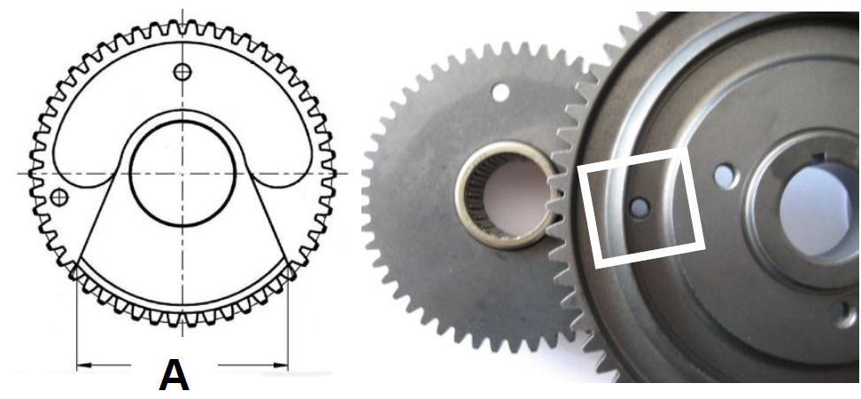 12.4 Nowa wersja 12.5 Powierzchnie boczne koła wyważającego są obronione mechanicznie (tylko nowa wersja).