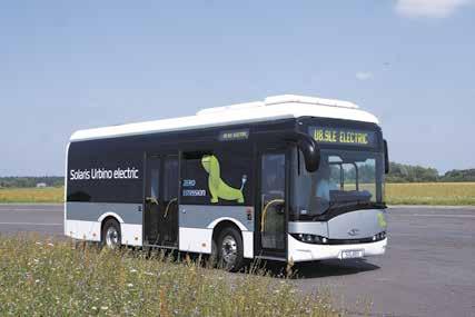 zasilające centralny silnik elektryczny. Autobus wyróżniał się niską masą własną i niskim współczynnikiem oporu aerodynamicznego.