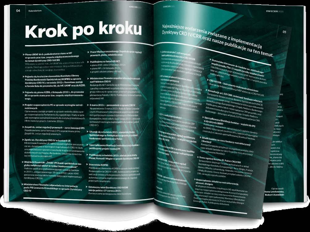 Realizacja: > nowoczesny projekt graficzny, dostosowany do specyfiki targetu > pełna obsługa redakcyjna: redakcja tekstów, korekta, dtp, nadzór nad drukiem i wysyłką