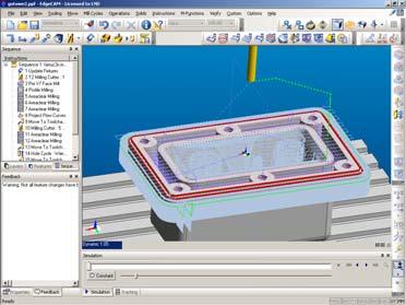 Zasadniczym celem tego rozwiązania jest bezpośrednie przenoszenie modeli z programu CAD do programu CAM bez utraty danych (rys. 7 b).