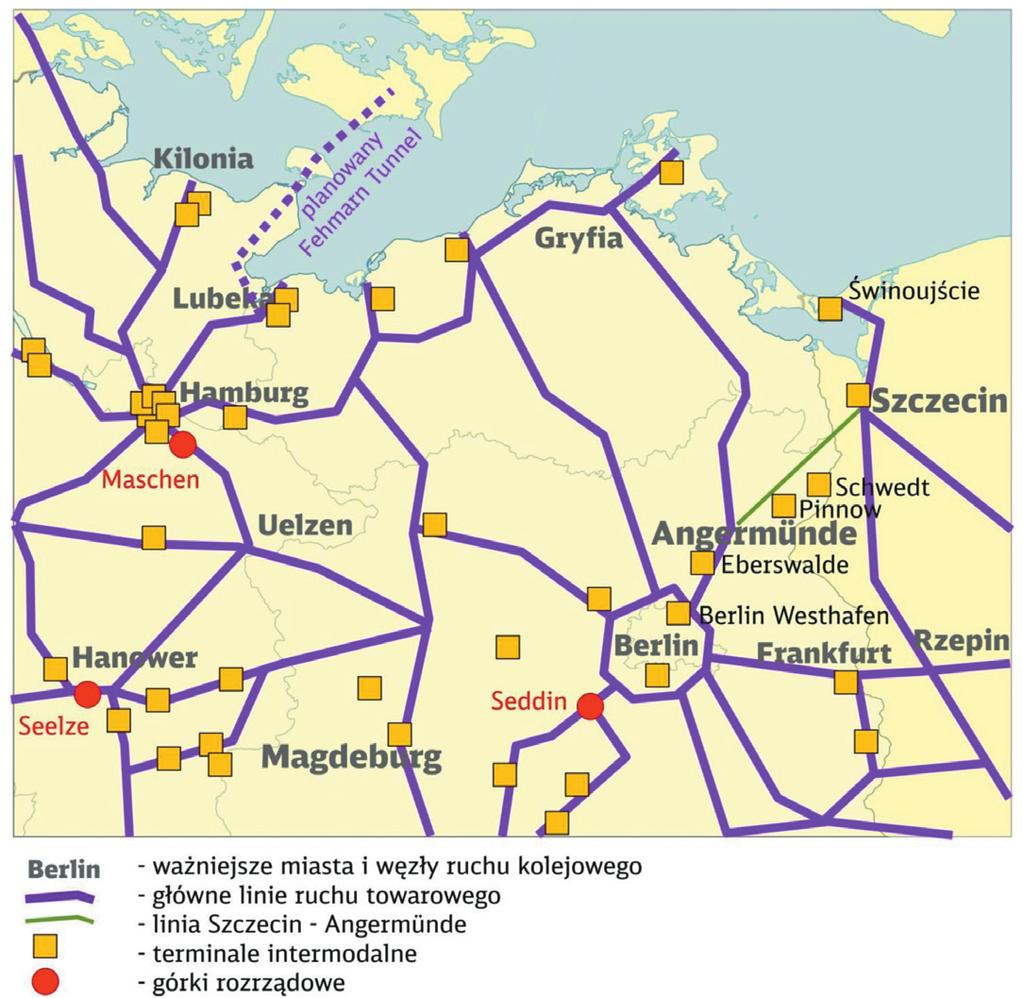 Zmodernizowana trasa Angermünde Szczecin może być jednak rozszerzeniem planowanego systemu SKM.