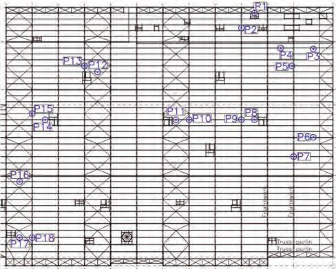 MONITORING OF STRUCTURE OF INDUSTRIAL BUILDING ON THE EXAMPLE OF THE WiSeNe MONIT SYSTEM relation to the measurement results from the on-line subsystem, appropriate corrections are introduced to the