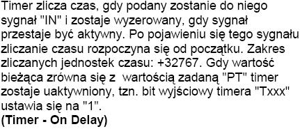 Przełącznik Układy czasowe - timery