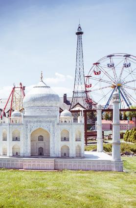 Magiczne miejsce cały świat w jednym miejscu, do zobaczenia w jeden dzień. Takie rzeczy możliwe tylko w Parku Miniatur.