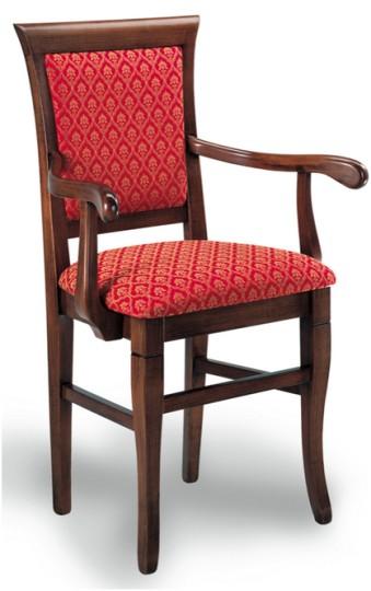 siedziska 49 cm 25 2 Krzesło tapicerowane z podłokietnikami,
