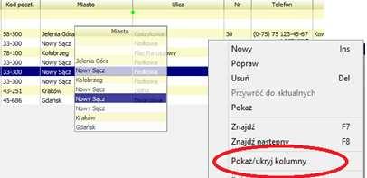 SOSPA System Obsługi SPA_ j ustawienia są dodatkowo zapamiętywane indywidualnie dla każdego