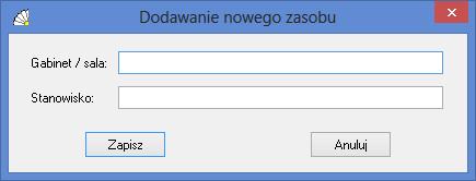 SOSPA System Obsługi SPA_ j Rys. 92. Lista zasobów. 11.12.1. Dodawanie nowego zasobu.