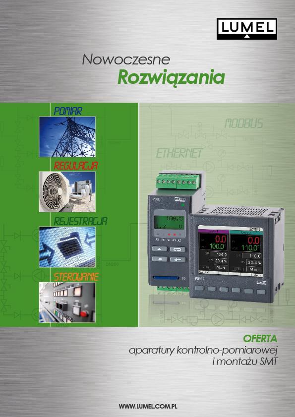 Lubuskie Zakłady Aparatów Elektrycznych LUMEL S.A. ul. Sulechowska 1, 65-022 Zielona Góra www.lumel.com.pl, e-mail: lumel@lumel.com.pl tel. 68 329 51 00, fax 68 329 51 01 tel.