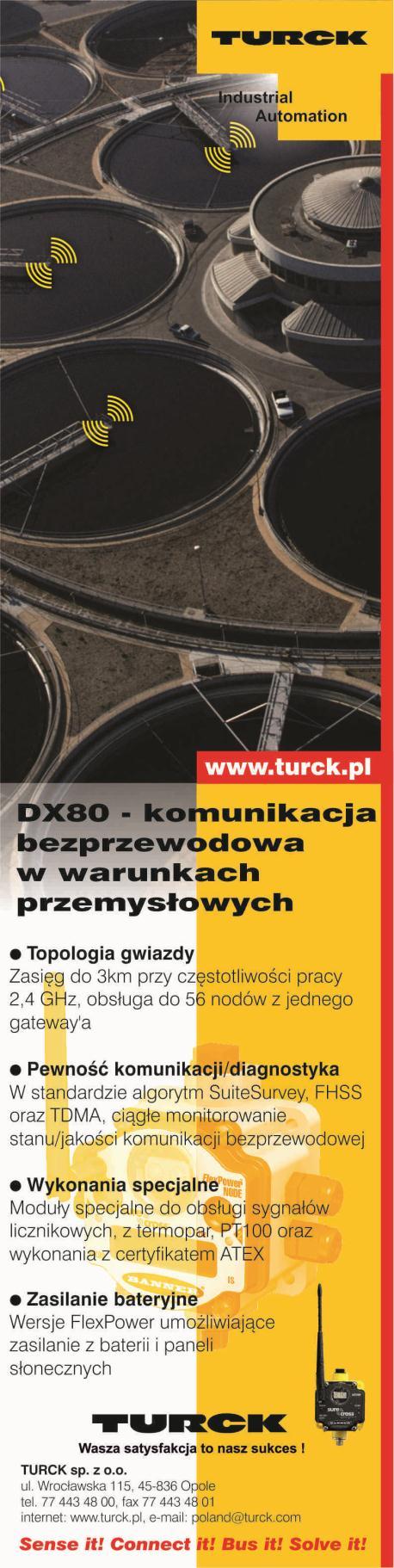 czujniki, systemy bezpieczeństwa, kurtyny pomiarowe, czujniki wizyjne, komunikacja bezprzewodowa czy systemy eliminacji ludzkiego błędu pick-to-light.