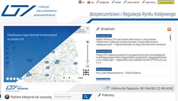 W formularzu kontaktowym nie ma możliwości uzupełnienia pola daty bez użycia myszki. W systemowym trybie wysokiego kontrastu nie widać niektórych elementów nawigacyjnych, jak np.