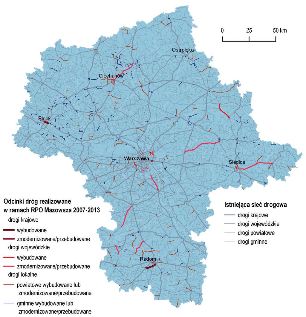 III Oś Priorytetowa Regionalny system transportowy IV Os Priorytetowa Środowisko, zapobieganie zagrożeniom i energetyka Wdrażanie Osi IV zaowocowało realizacją 194 projektów, których beneficjentami